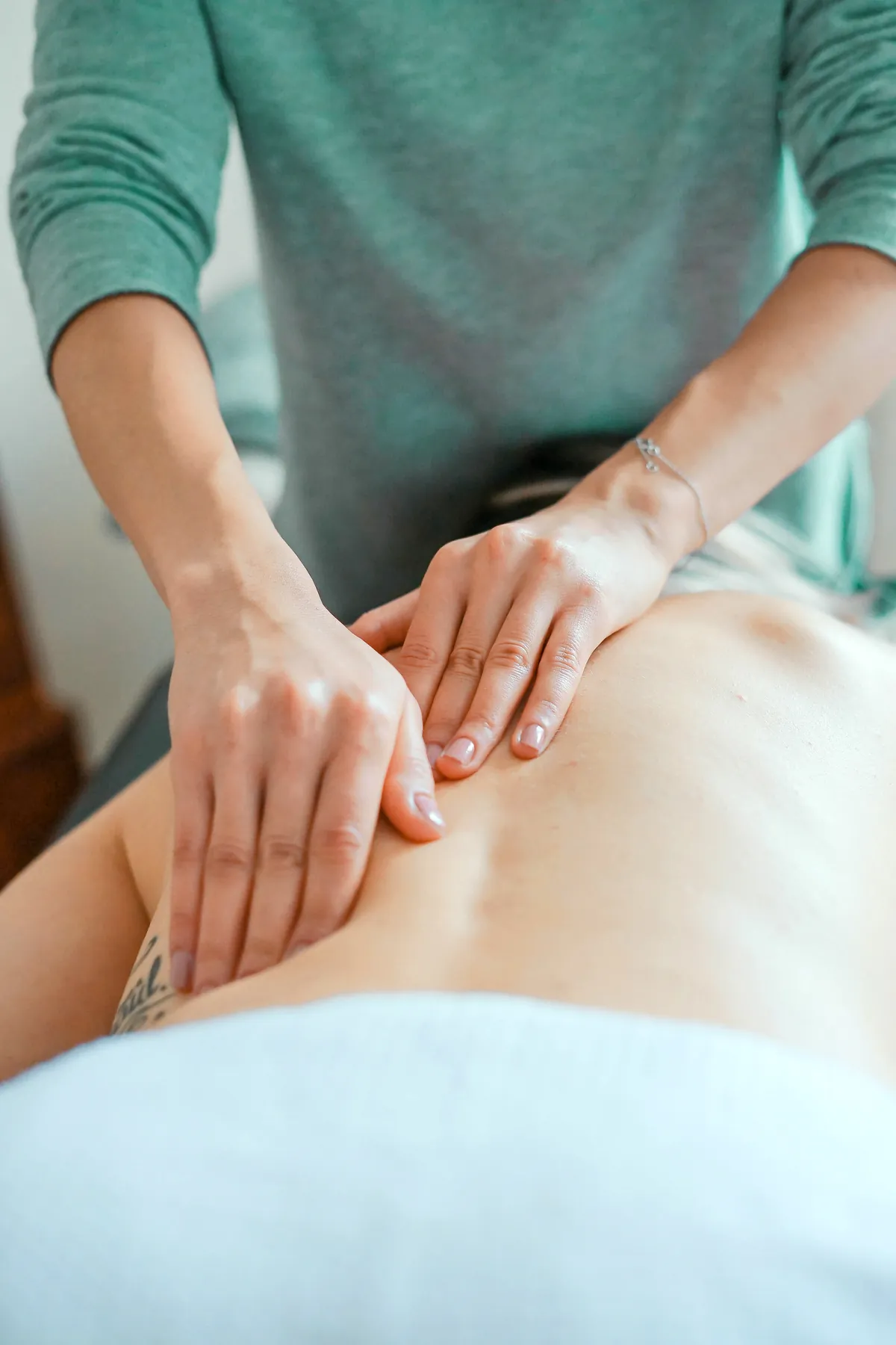 Deep tissue massage