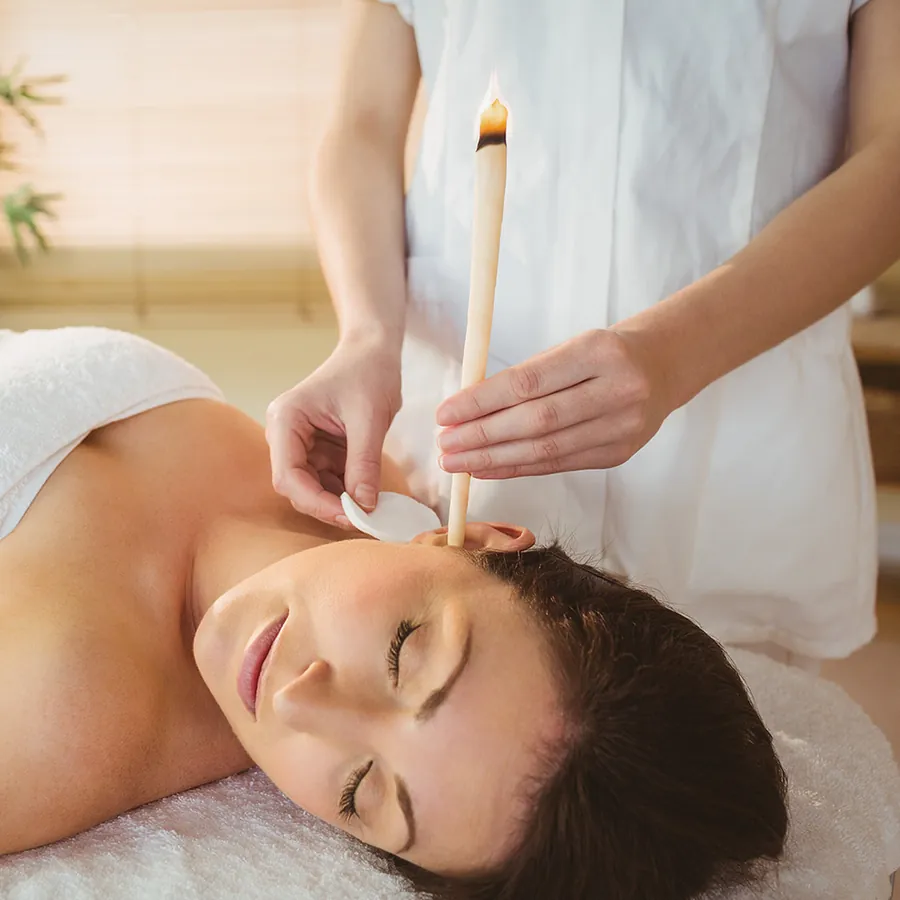 Hopi ear candling